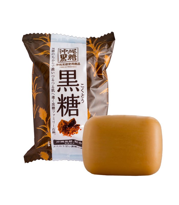 Myhuo Recommend Soap 買貨網推薦香皂 - PELICAN 沖繩黑糖保濕沐浴皂  - 80g