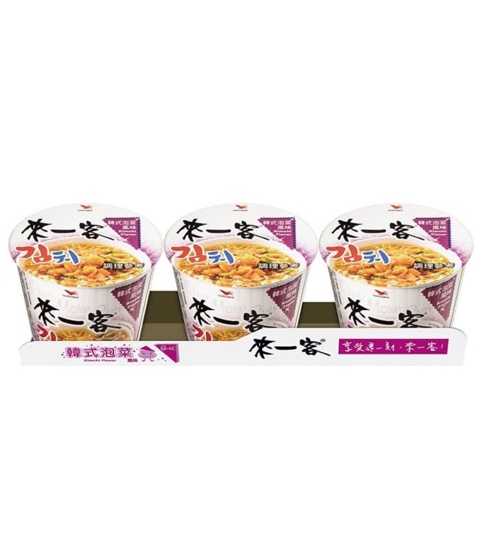 湯 / 乾拌麵 - 來一客 韓式泡菜風味  - 3入