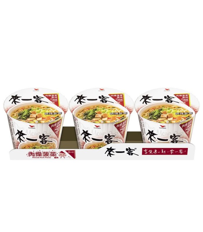湯 / 乾拌麵 - 來一客 肉燥菠菜風味  - 3入