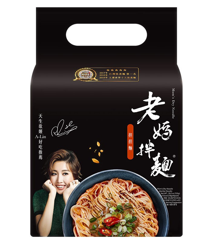 Moms Dry Noodle 老媽拌麵 - 老媽拌麵 - 4入