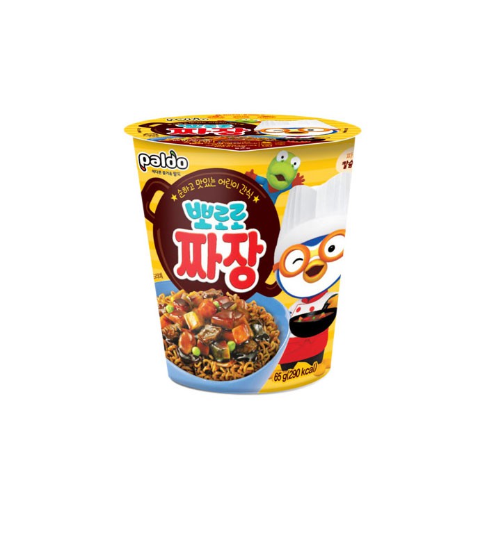 MyHuo Recommended Snacks 買貨推薦零食 - 韓國 八道Paldo~PORORO 杯麵 - 炸醬 - 65g