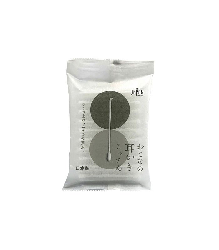 MYHUO Sundries 買貨小東西 - JAPAN 大人的耳勺式掏耳棉棒  - 50入