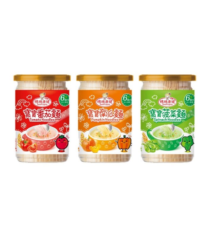 MyHuo Recommended Snacks 買貨推薦零食 - 穗穗康健 無鹽寶寶麵線 - 200g