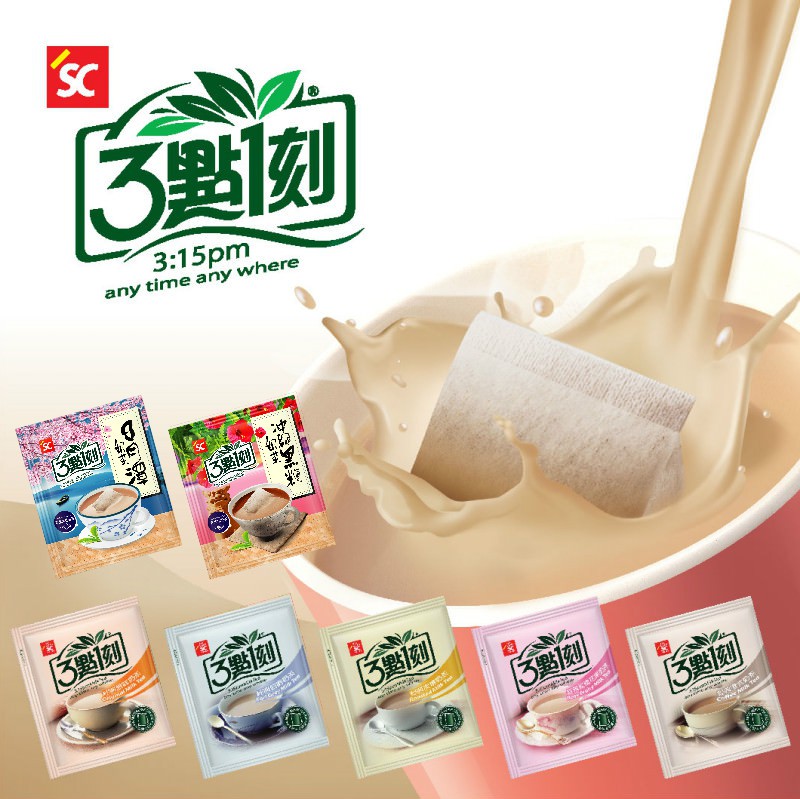 3點1刻 - 經典原味奶茶  - 15入X2