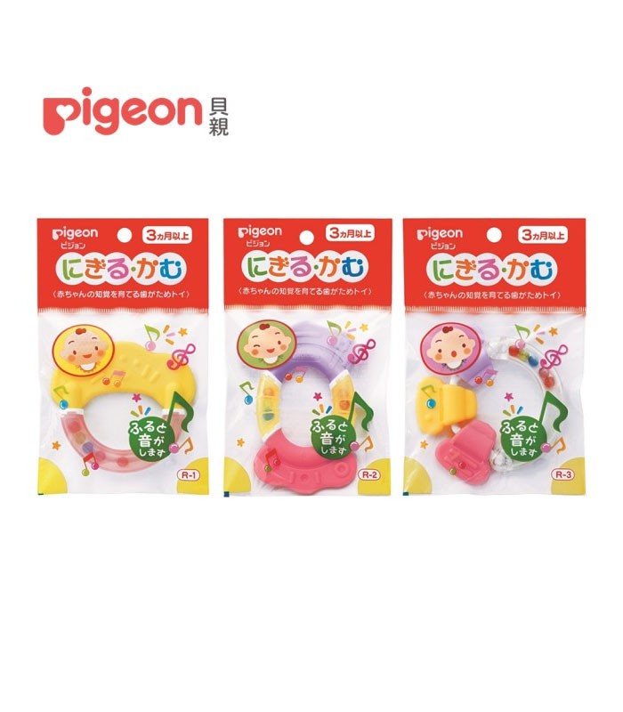 PIGEON 貝親 - 牙齒咬環 - R1小花 - 1入