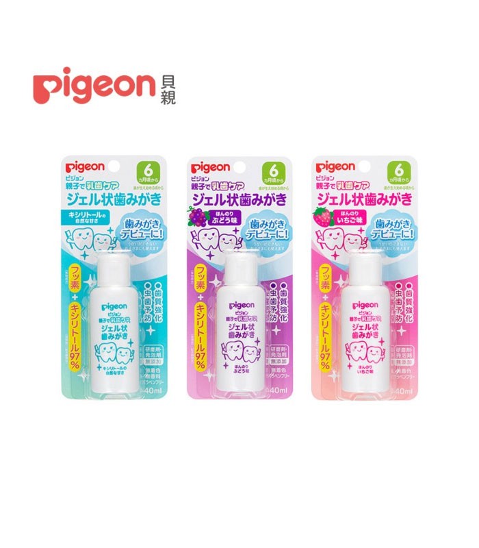 PIGEON 貝親 - 嬰兒防蛀牙膏/6個月 - 40ml