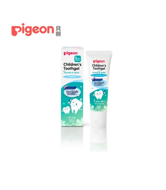 PIGEON 貝親 - 兒童含氟牙膏 - 木糖醇 - 45g