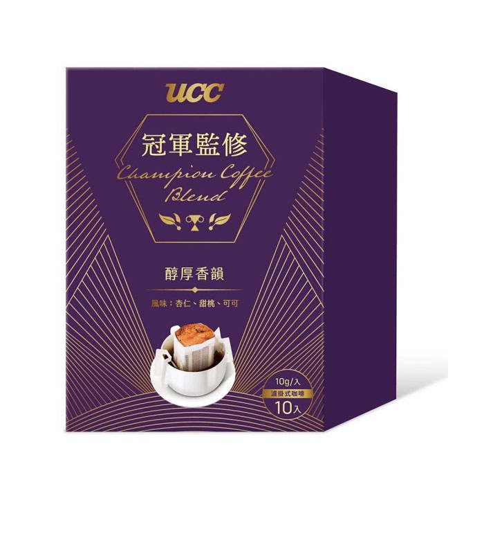 Japanese snacks 日本零食館 - 【UCC】冠軍監修醇厚香韻濾掛式咖啡  - 10gx10入