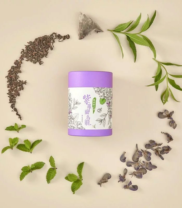 糖鼎養生黑糖磚 - 維納斯之淚 紫羅蘭烏龍茶  - 9入