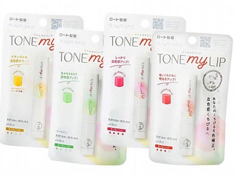 ROHTO 樂敦 - TONE MY LIP淡彩潤唇膏 - 2.4g
