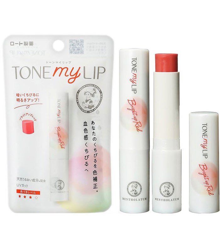 ROHTO 樂敦 - TONE MY LIP淡彩潤唇膏 - 2.4g