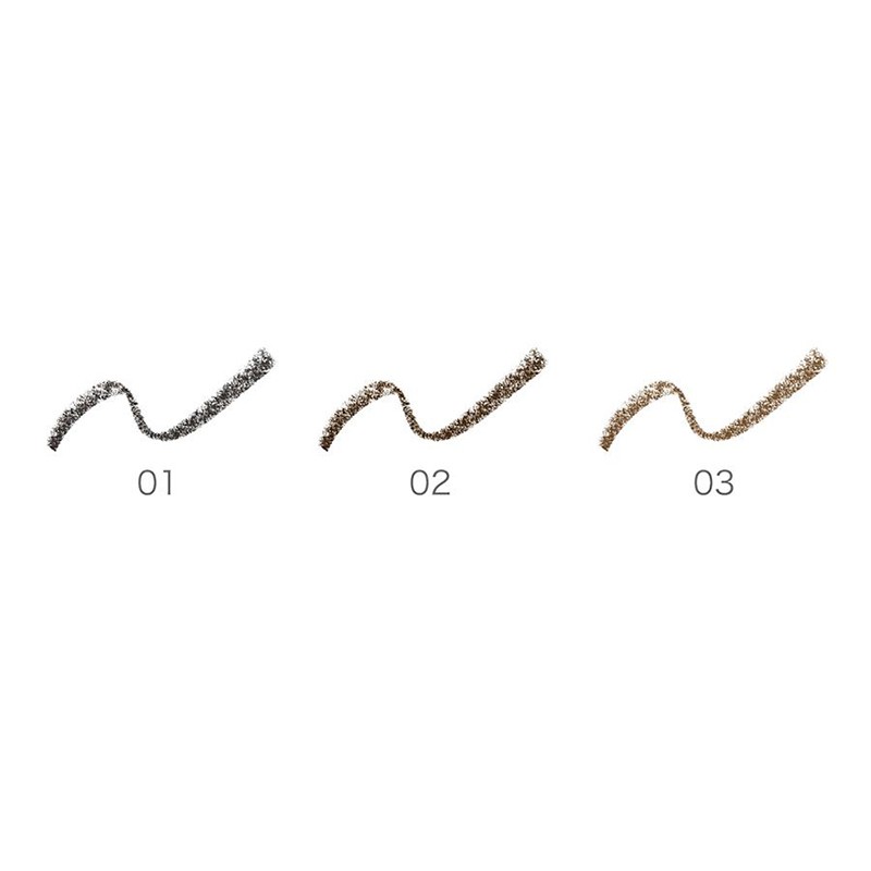 RMK - 【回饋價】W眉采筆 (S)-保存至2025/09 - 02 dark brown - 0.08 g