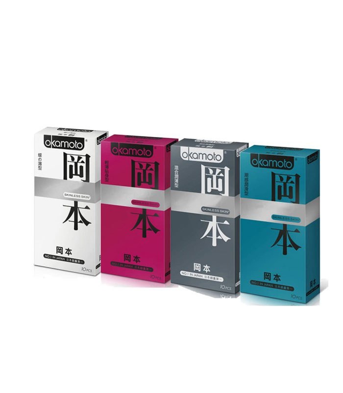 MYHUO LifeStyle 買貨生活 - okamoto岡本OK Skinless 蝶薄系列  - 1組
