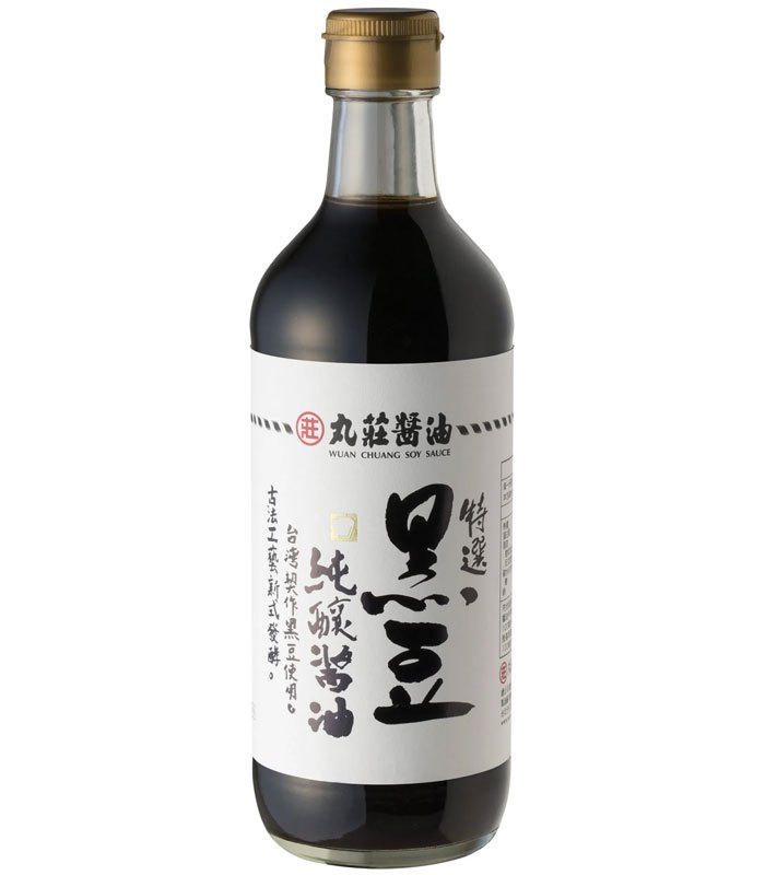 Wuan Chuang Soy Sauce 丸莊醬油 - 特選黑豆純釀醬油  - 450ml
