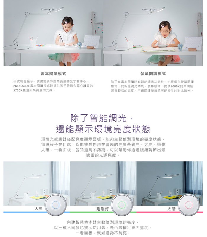 MYHUO Sundries 買貨小東西 - 大將作 WiT MindDuo 親子共讀檯燈 升級版 (單獨寄出) - 1入
