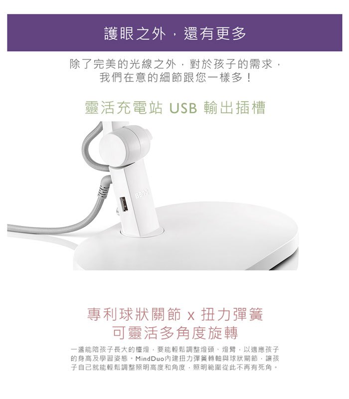 MYHUO Sundries 買貨小東西 - 大將作 WiT MindDuo 親子共讀檯燈 升級版 (單獨寄出) - 1入