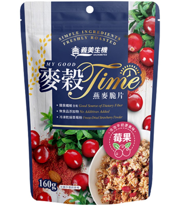 義美 - 麥穀TIME燕麥脆片 - 160g