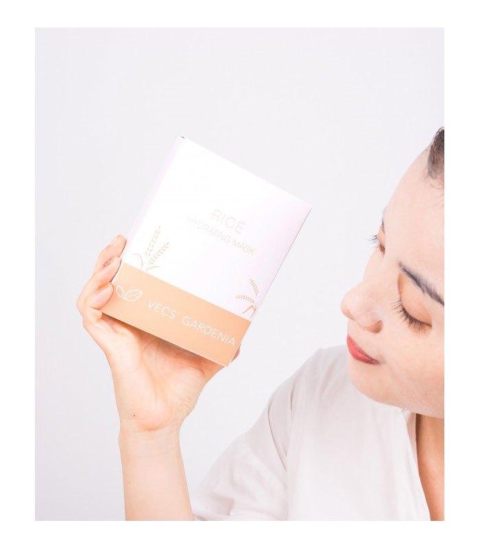 Vecs Gardenia 嘉丹妮爾 - 稻米保濕面膜  - 6pcs