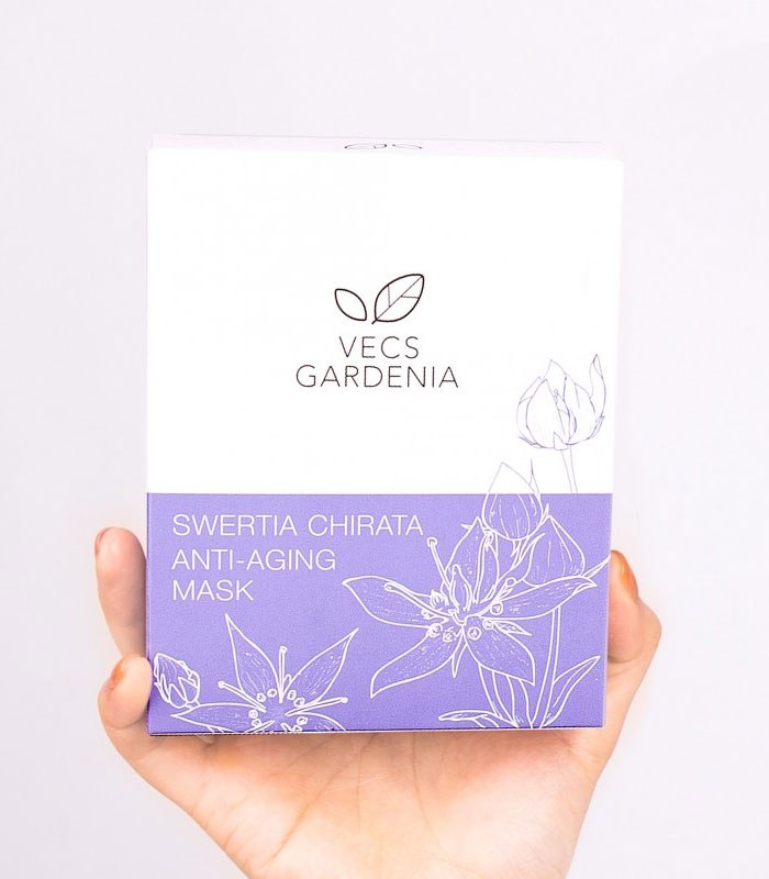 Vecs Gardenia 嘉丹妮爾 - 龍膽葉賦活抗老面膜  - 6pcs