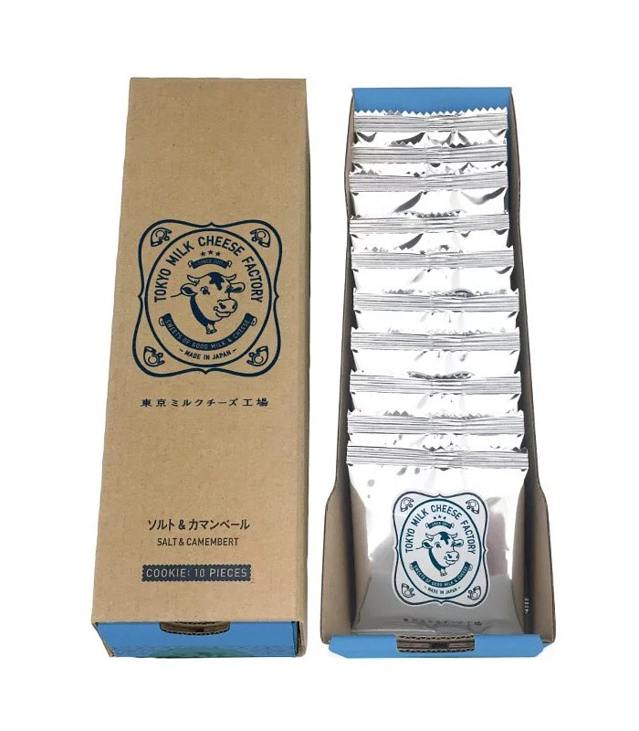 MyHuo Recommended Snacks 買貨推薦零食 - TOKYO MILK CHEESE FACTORY  海鹽&卡門貝爾起司夾心餅乾  - 10入