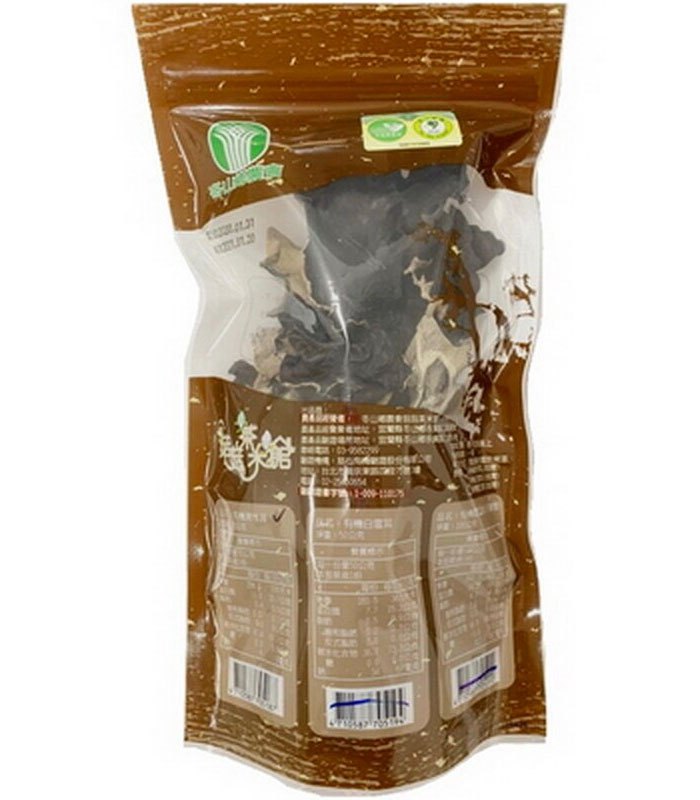 MyHuo Recommended Snacks 買貨推薦零食 - 冬山鄉農會 有機黑木耳  - 70g