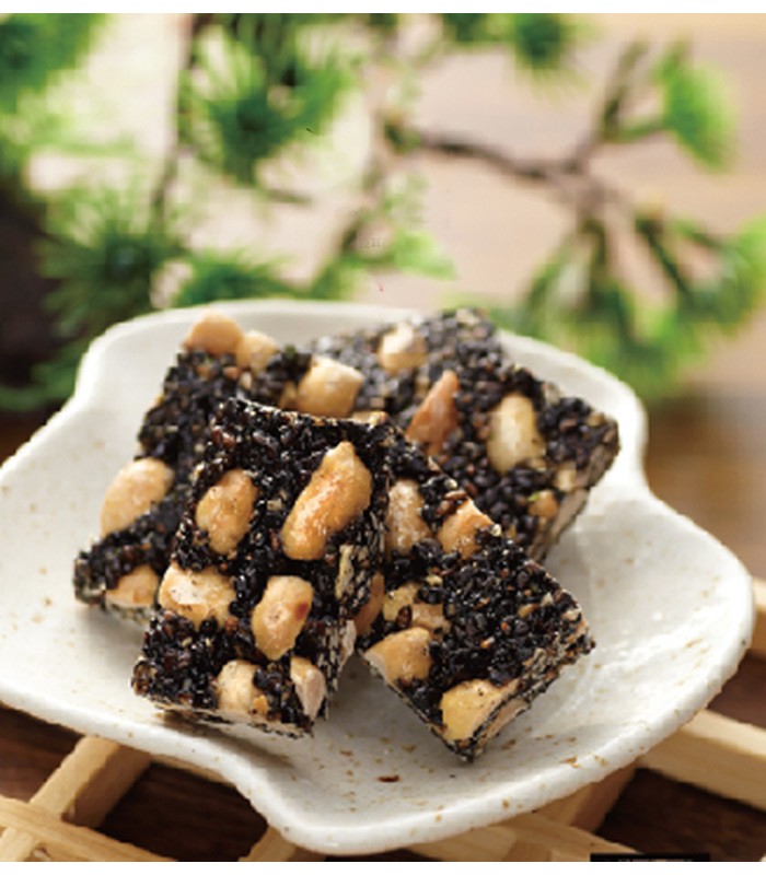 良食草堂 - 黑胡麻花生磚  - 200g