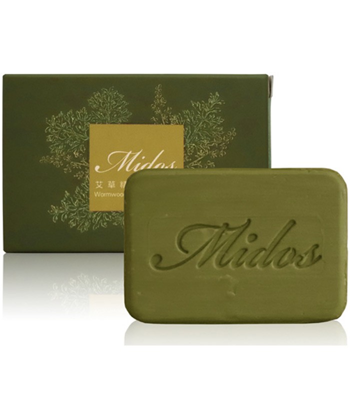 Myhuo Recommend Soap 買貨網推薦香皂 - Midos蜜朵斯 艾草精油淨身皂  - 80g