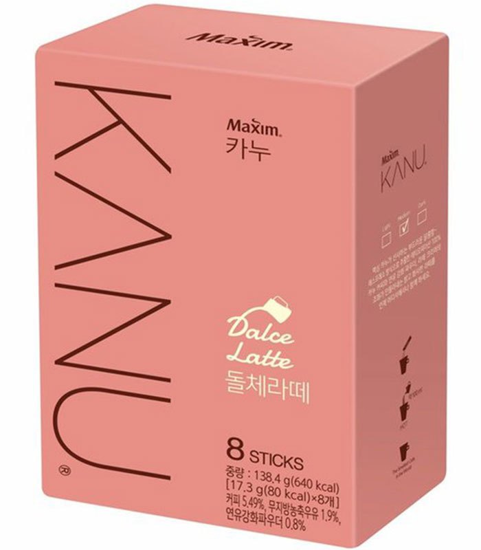 MyHuo Recommended Snacks 買貨推薦零食 - Maxim 煉乳拿鐵咖啡  - 138.4g