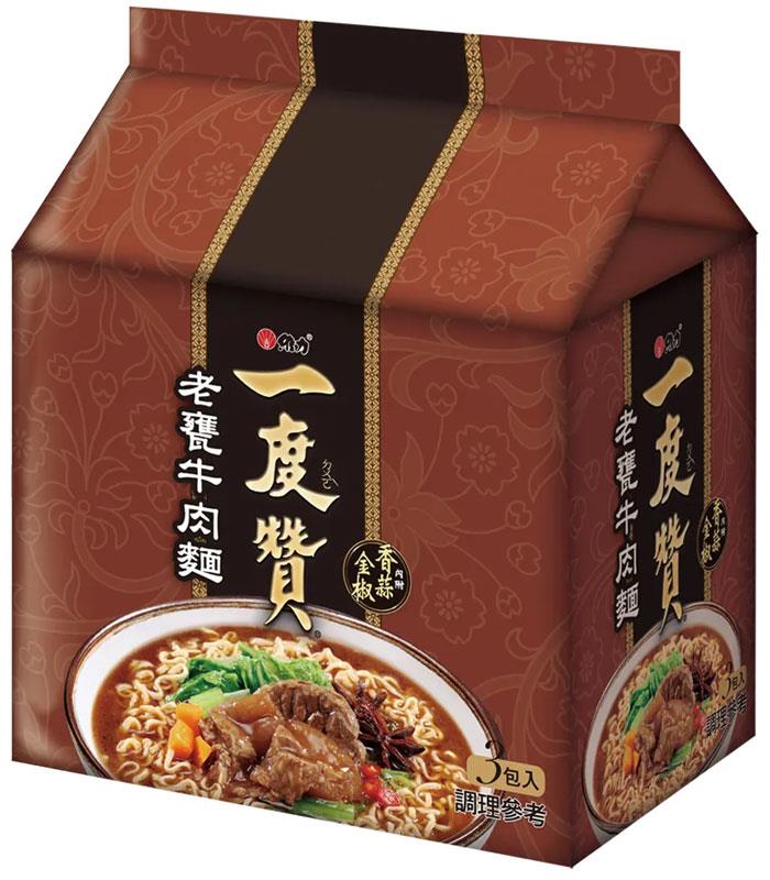 湯 / 乾拌麵 - 維力 一度贊老甕牛肉  - 3包/袋