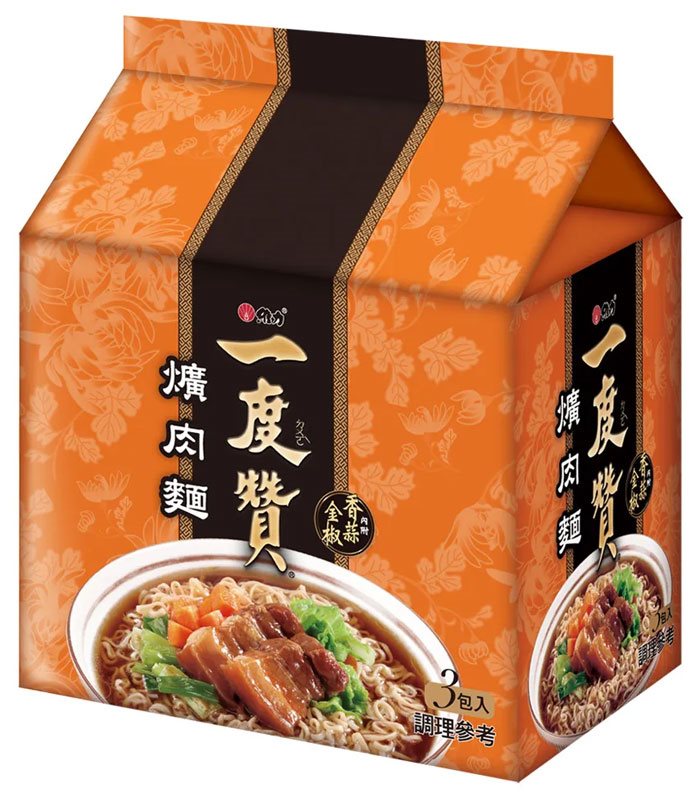 湯 / 乾拌麵 - 維力 一度贊爌肉  - 3包/袋
