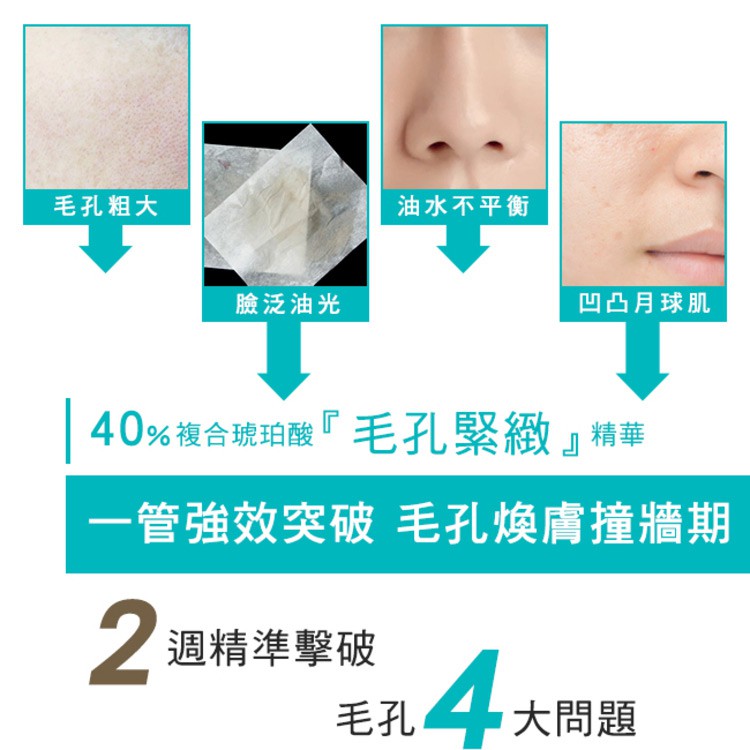 Special Offer 回饋價商品 - 【回饋價】A.H.C 40%複合琥珀酸毛孔緊緻精華-保存至2024/08  - 20ml
