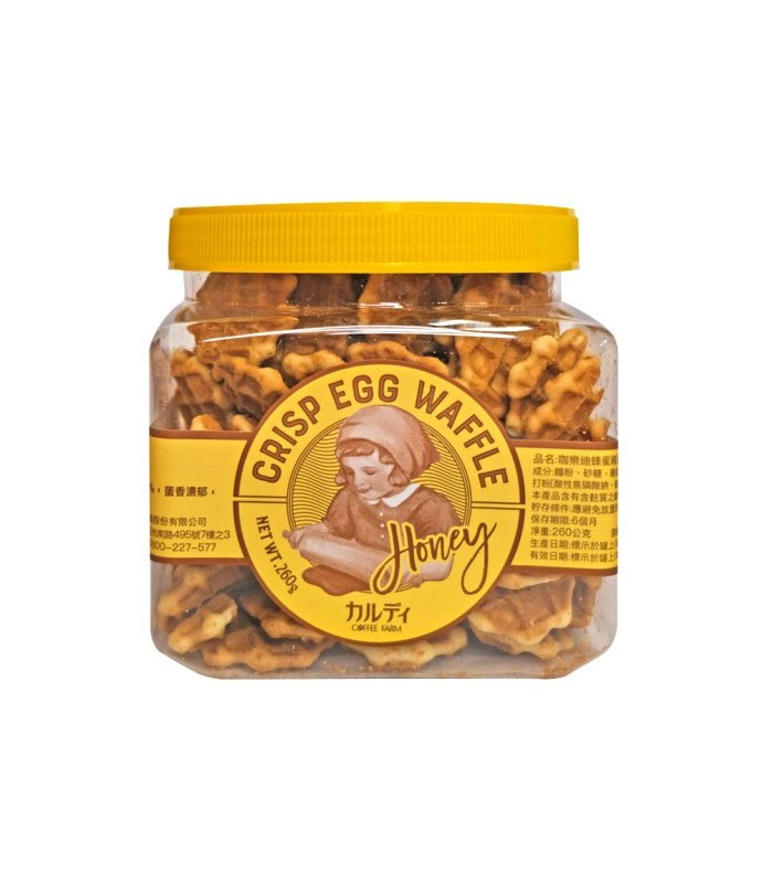 MyHuo Recommended Snacks 買貨推薦零食 - 咖樂迪咖啡農場 蜂蜜雞蛋鬆煎餅  - 260g
