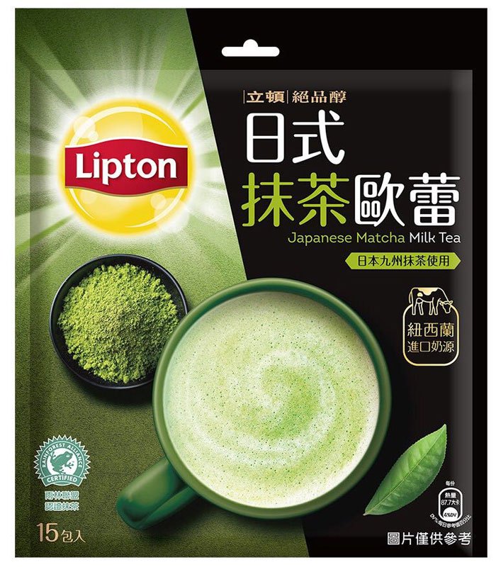 立頓 - 日式抹茶歐蕾  - 19gx15入