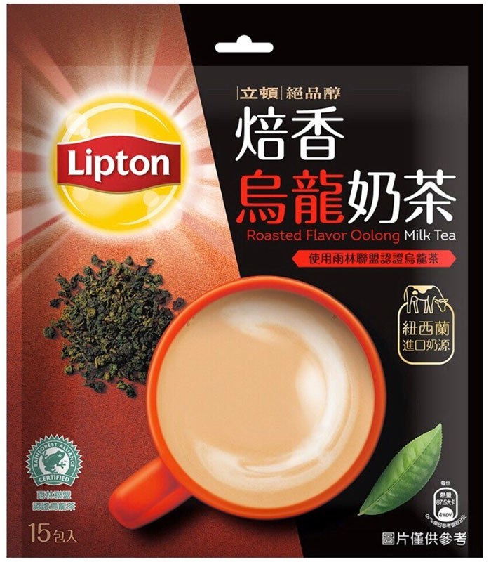 立頓 - 焙香烏龍奶茶  - 19gx15入