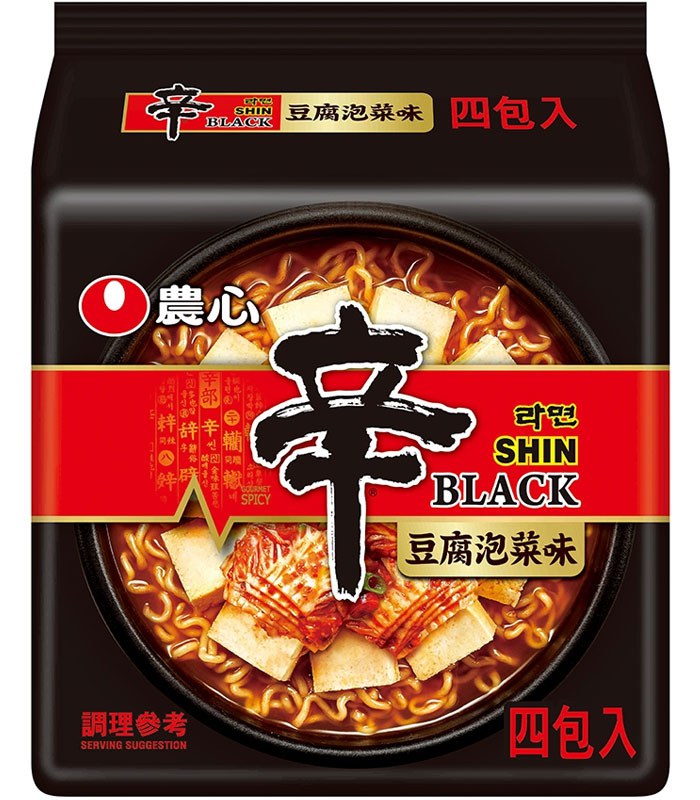 湯 / 乾拌麵 - 農心 頂級辛拉麵豆腐泡菜味  - 4入