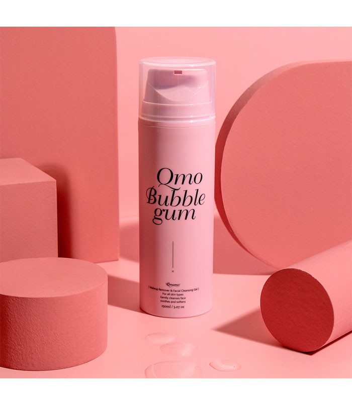 Qmomo - 泡泡糖兩用洗卸膠  - 150ml