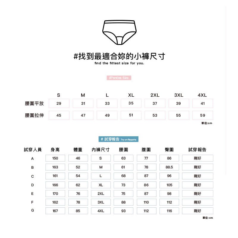 Qmomo - 【no more卡路里】運動三角褲 - 1件