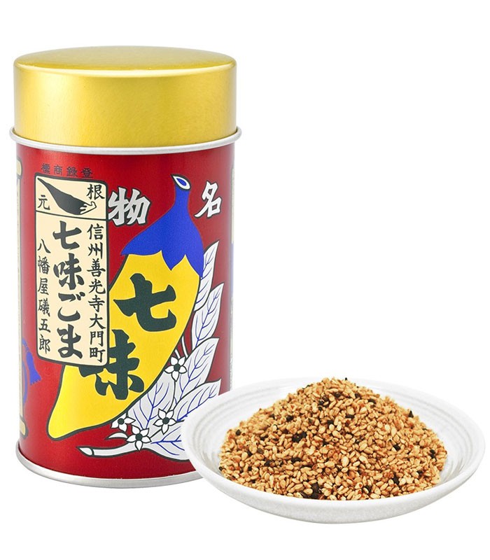 MyHuo Recommended Snacks 買貨推薦零食 - 八幡屋礒五郎 七味胡麻  - 60g