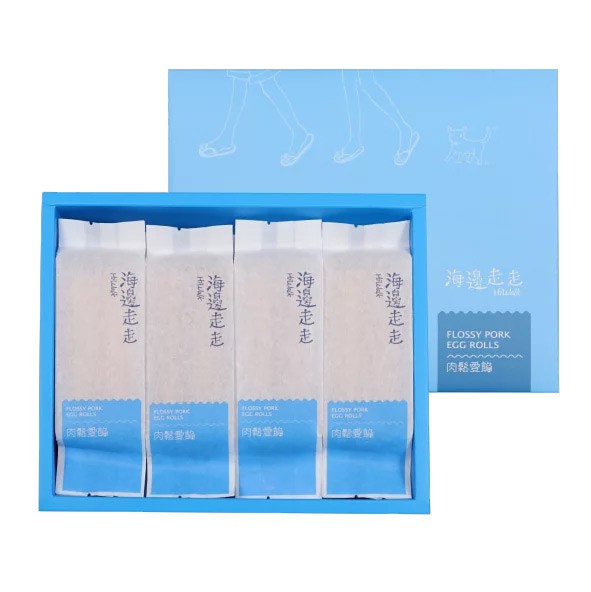 HiWalk 海邊走走 - 肉鬆愛餡蛋捲(保期短不送大陸)  - 2pcs*8入