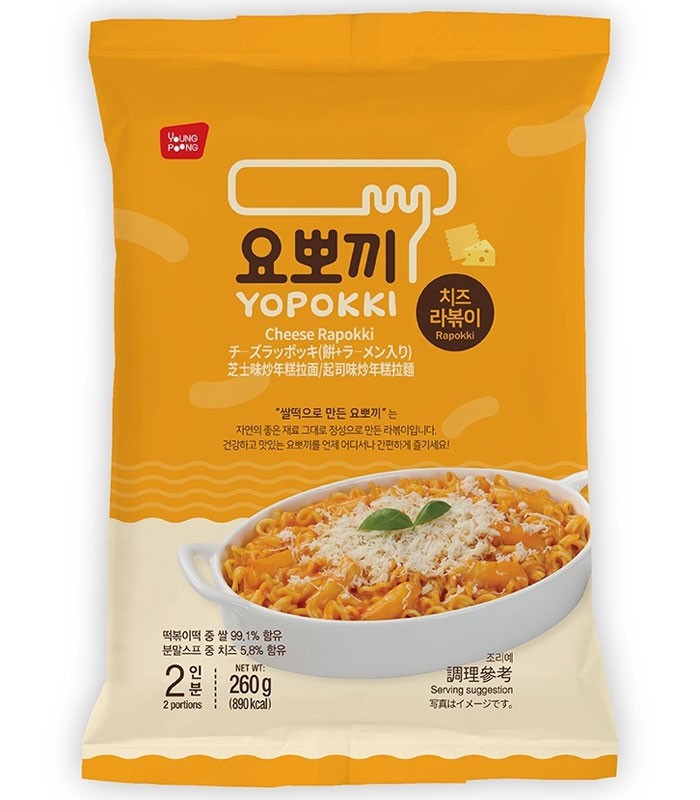 異國零食 - 韓國Yopokki 炒年糕拉麵 - 260g