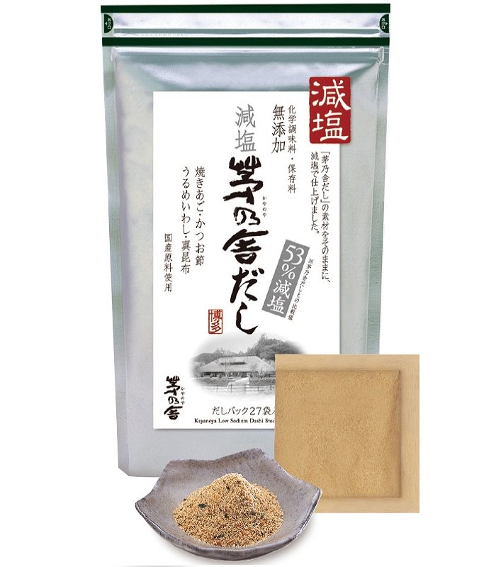Japan buyer 日本直購專區 - 茅乃舍 原味湯包(減鹽) 27入 - 27pcs