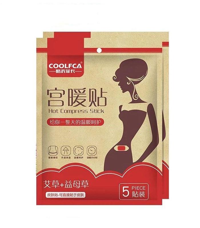 MYHUO LifeStyle 買貨生活 - COOLFCA 熱式 - 暖宮貼 - 5入