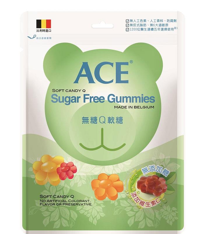 MyHuo Recommended Snacks 買貨推薦零食 - ACE 無糖Q軟糖量販包  - 240g