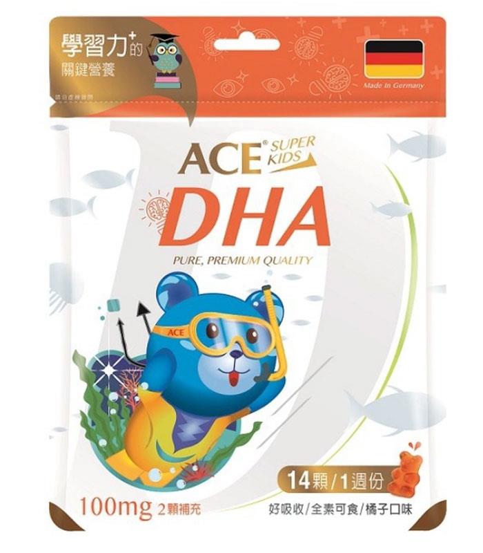 MyHuo Recommended Snacks 買貨推薦零食 - ACE SUPER KIDS DHA軟糖  - 14顆