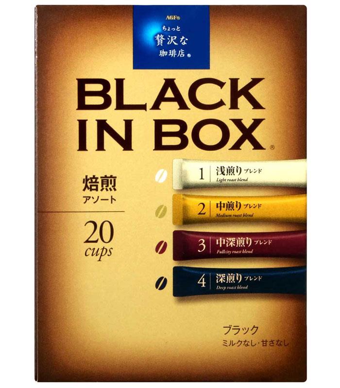 Japanese snacks 日本零食館 - AGF MAXIM 4種風味綜合黑咖啡  - 40g