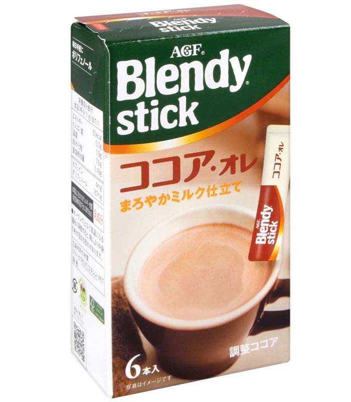 Japanese snacks 日本零食館 - AGF Blendy Stick可可亞粉  - 66g