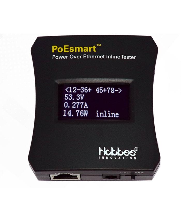 MYHUO Sundries 買貨小東西 - PoEsmart IEEE 802.3bt 乙太網供電測試儀/偵測儀  - 1入