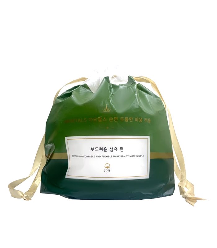 AMORTALS 爾木萄 - 加厚純棉捲筒洗臉巾  - 70片