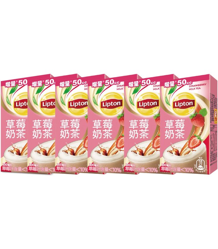 MyHuo Recommended Snacks 買貨推薦零食 - 【超值組】草莓奶茶分享組  - 300mlX6