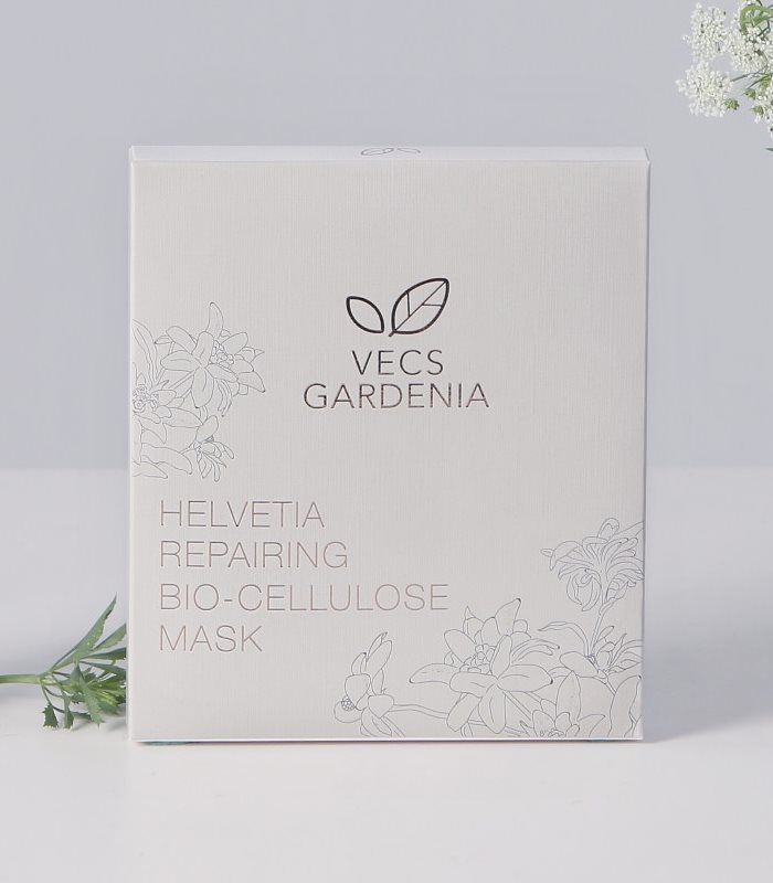 Vecs Gardenia 嘉丹妮爾 - 雪絨花舒緩修復生物纖維面膜  - 5片裝